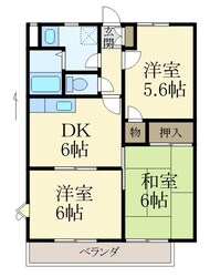 ソレアード赤坂の物件間取画像